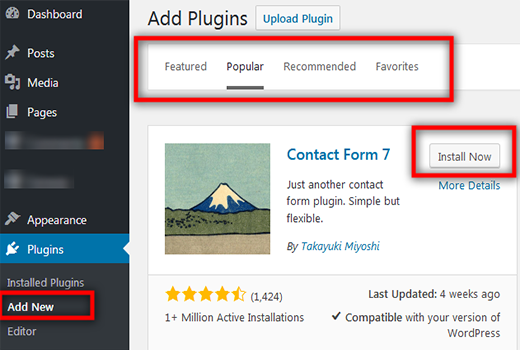 How to add WordPress plugin