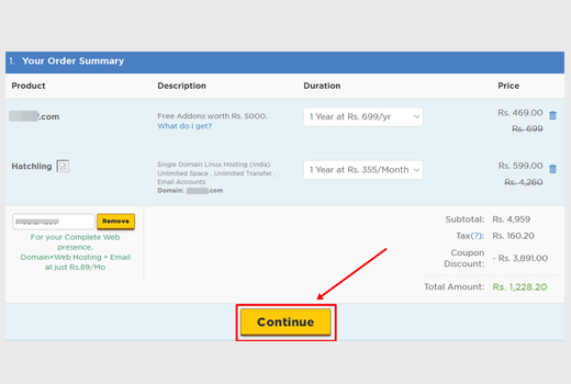 How to start a blog with hostgator login continue